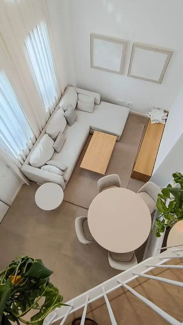 Sala de estar de Casa adosada en venta en Valencia con Calefacción y Trastero