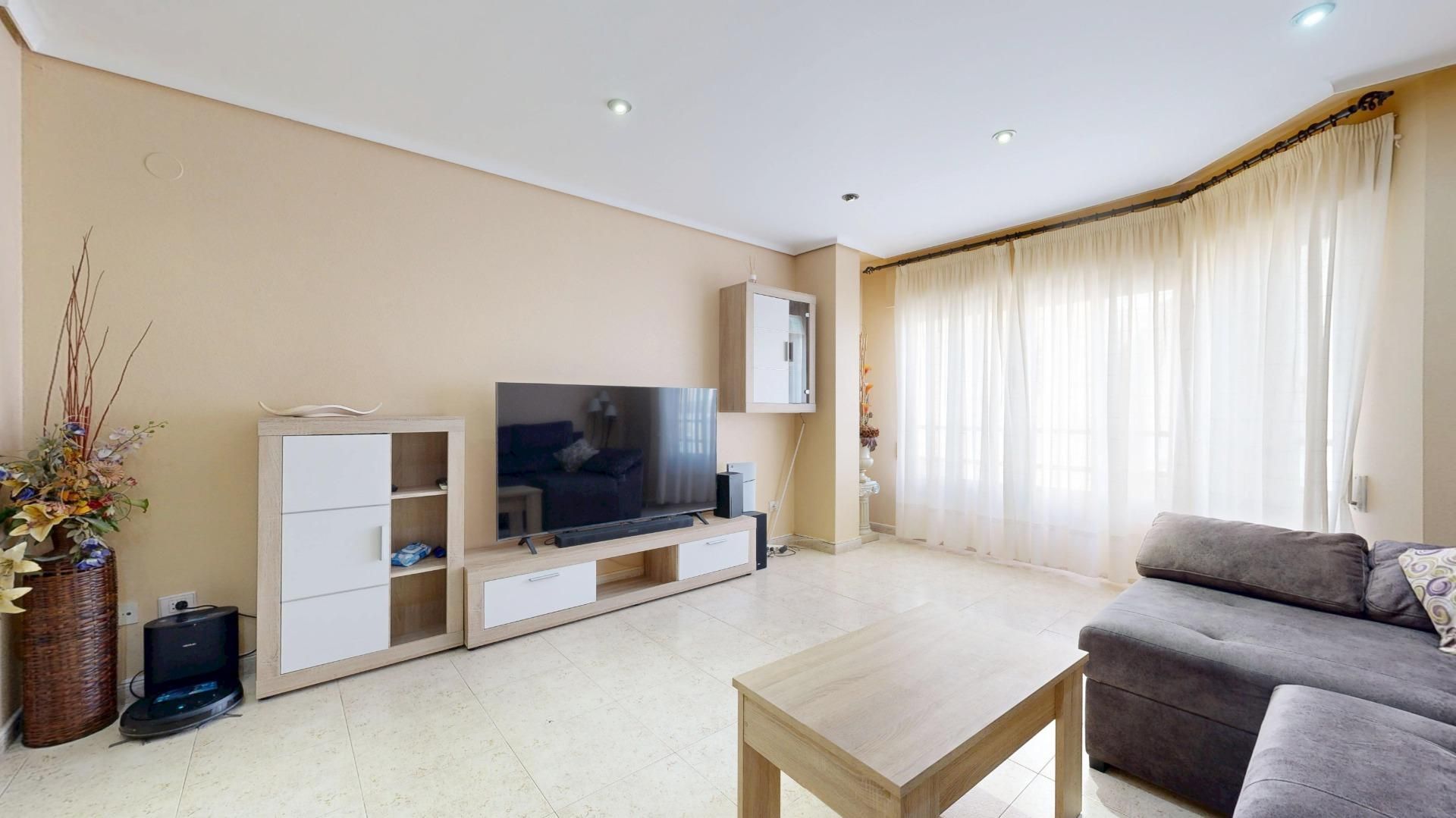 Sala de estar de Piso en venta en Sant Joan de Moró con Aire acondicionado, Trastero y Balcón