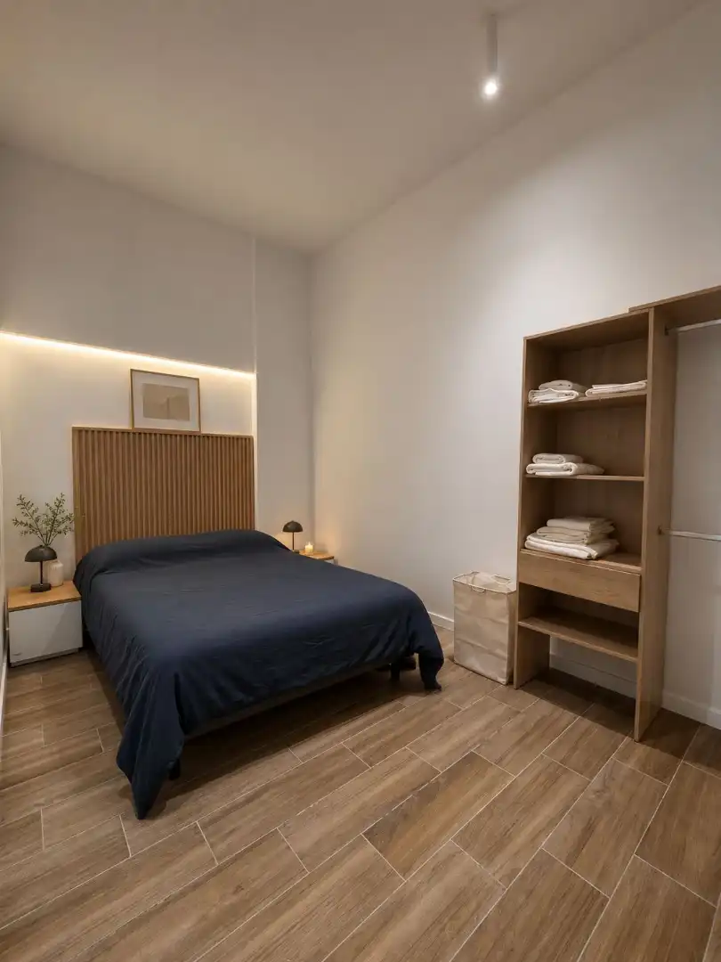 Habitación de Estudio de alquiler en Valencia con Aire acondicionado, Parquet y Amueblado