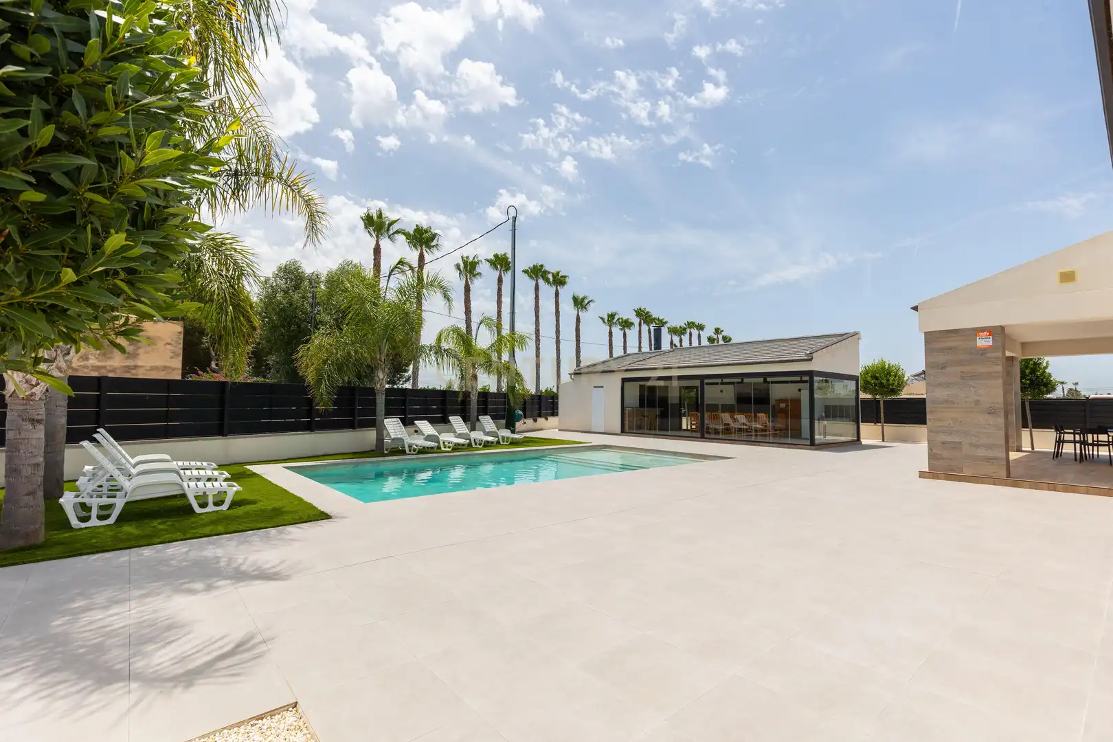 Piscina de Casa o xalet en venda en Catral amb Aire condicionat, Jardí privat i Piscina