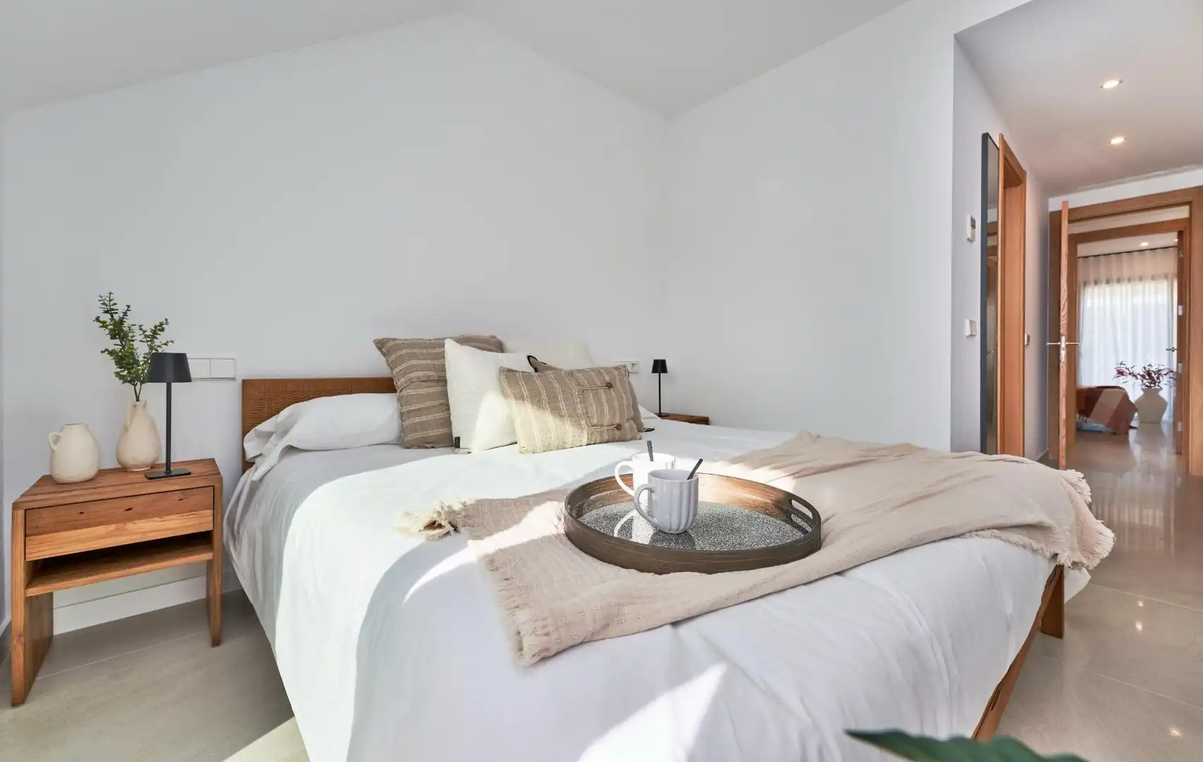 Bedroom of Flat for sale in Andratx  with Air Conditioner, Private garden and Terrace