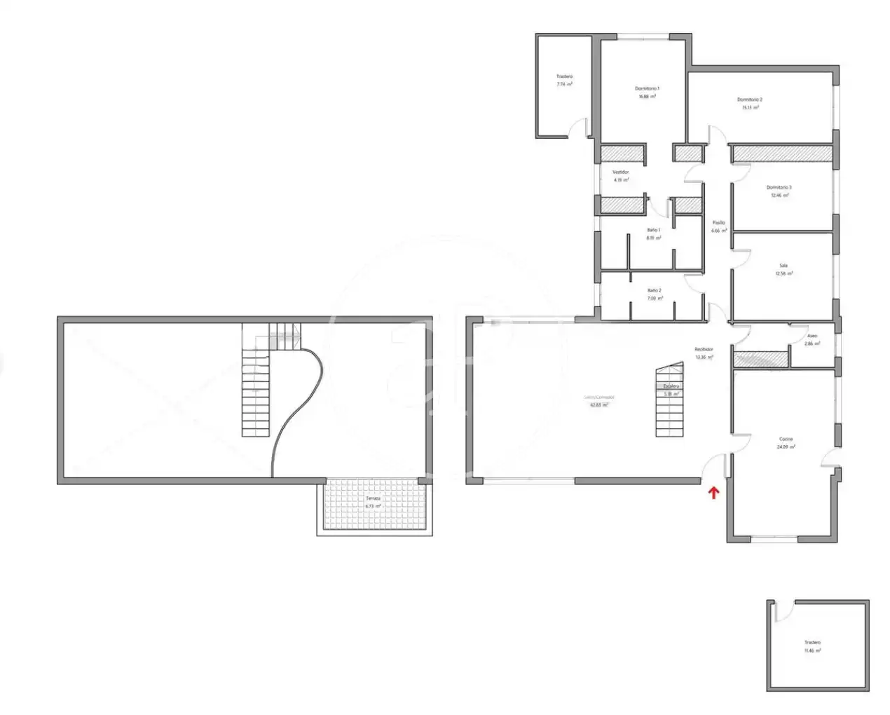 Flat for rent in Bétera  with Air Conditioner, Heating and Private garden
