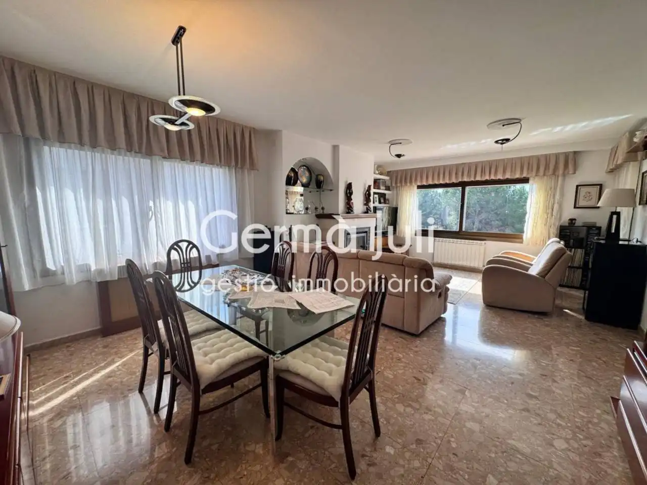 Dining room of Houses for sale in Badalona  with Heating, Private garden and Terrace