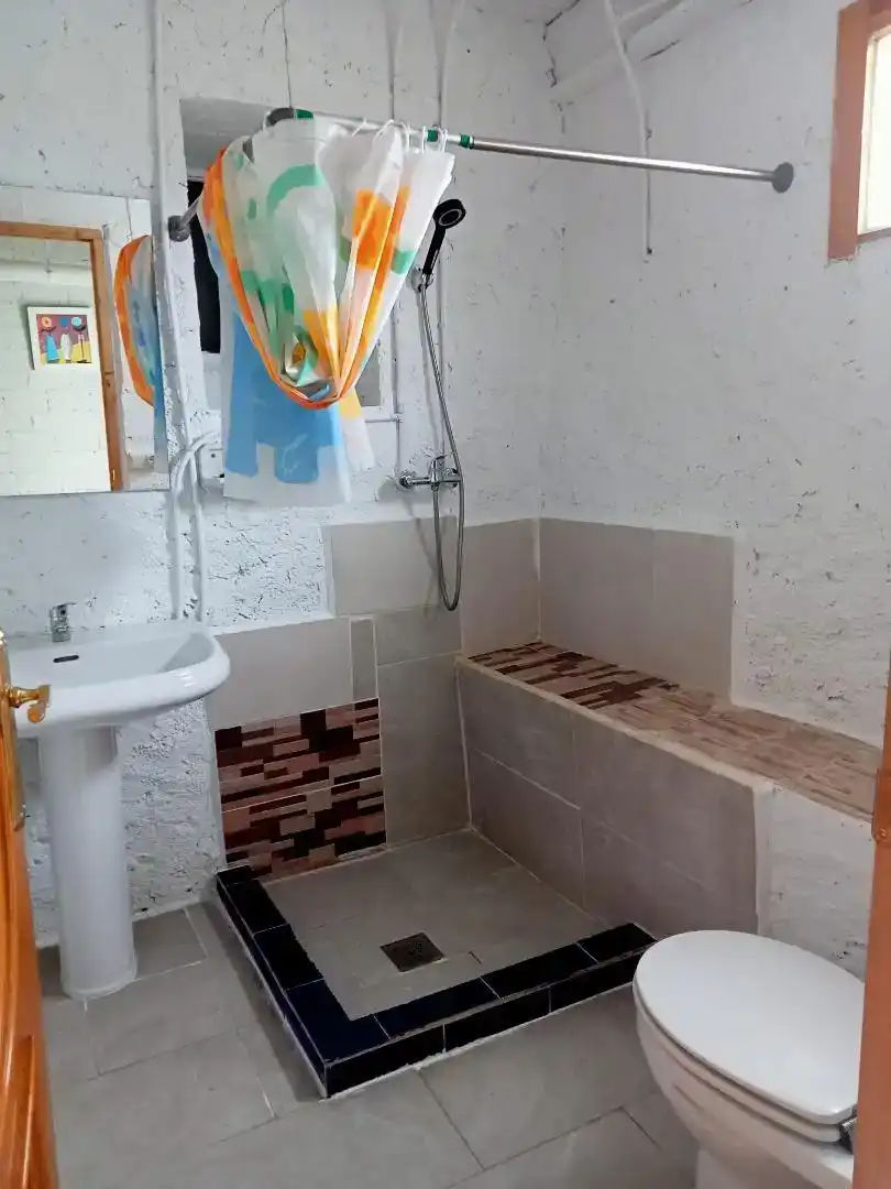 Bany de Finca rústica en venda en Beas de Segura amb Aire condicionat, Piscina i Moblat