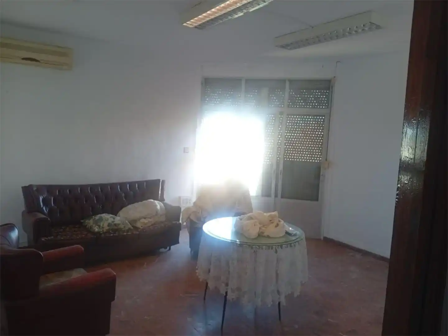 Sala de estar de Piso en venta en Alcuéscar con Aire acondicionado y Balcón