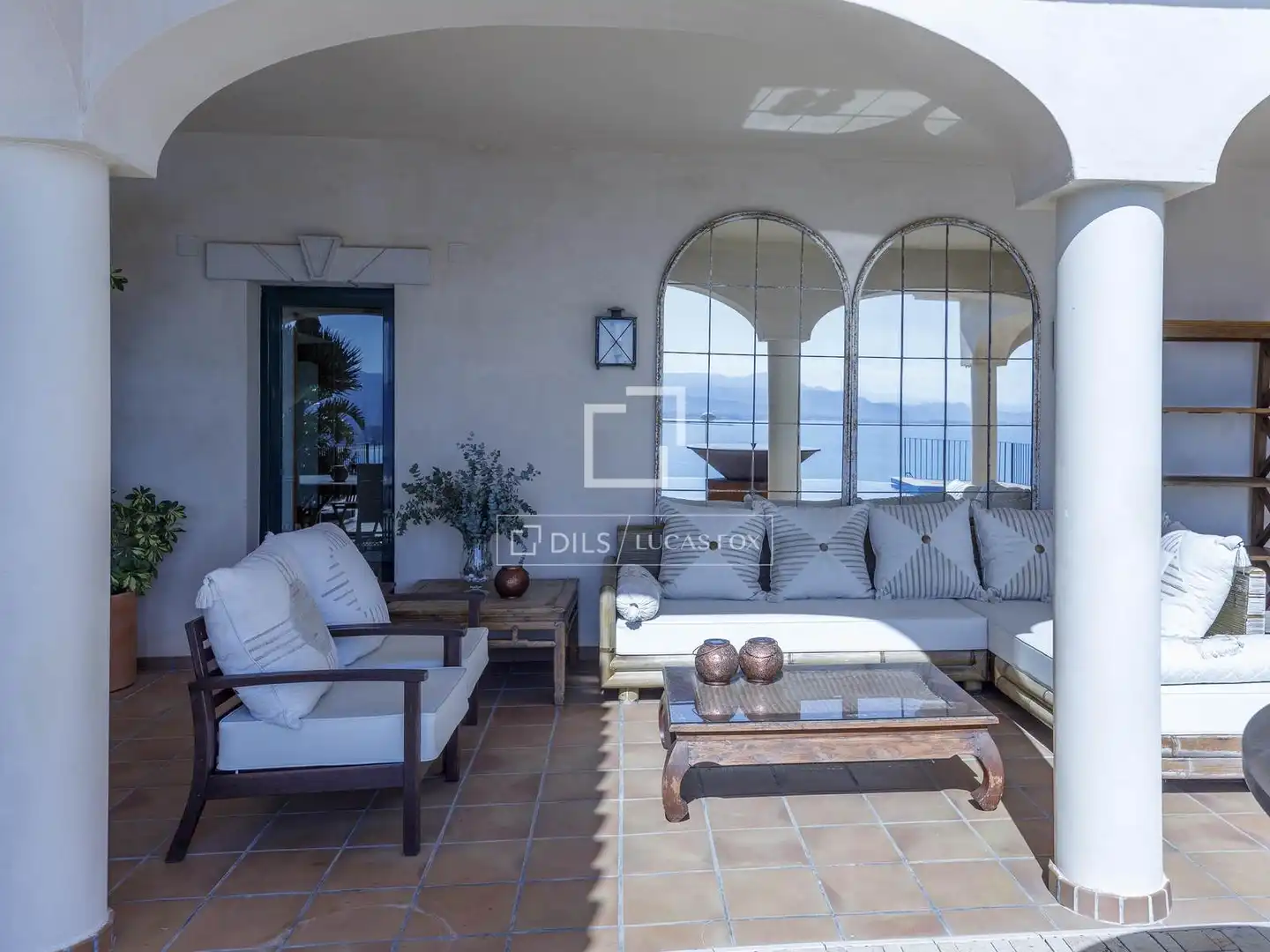 Terraza de Casa o chalet en venta en Cullera con Aire acondicionado, Jardín privado y Piscina