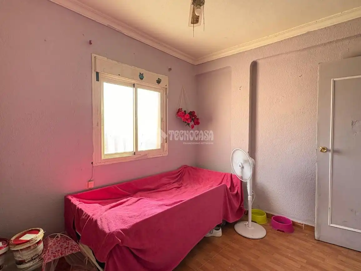 Bedroom of Flat for sale in Málaga  with Air Conditioner and Terrace