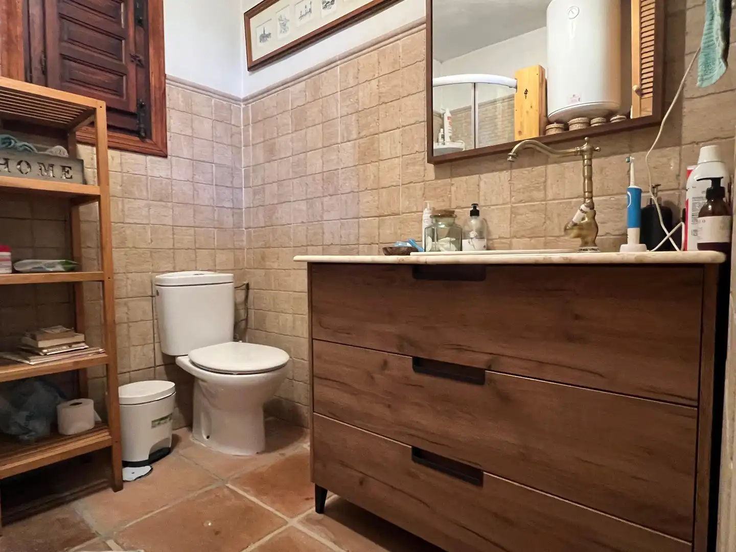 Baño de Casa o chalet en venta en Vélez-Málaga con Aire acondicionado, Calefacción y Jardín privado