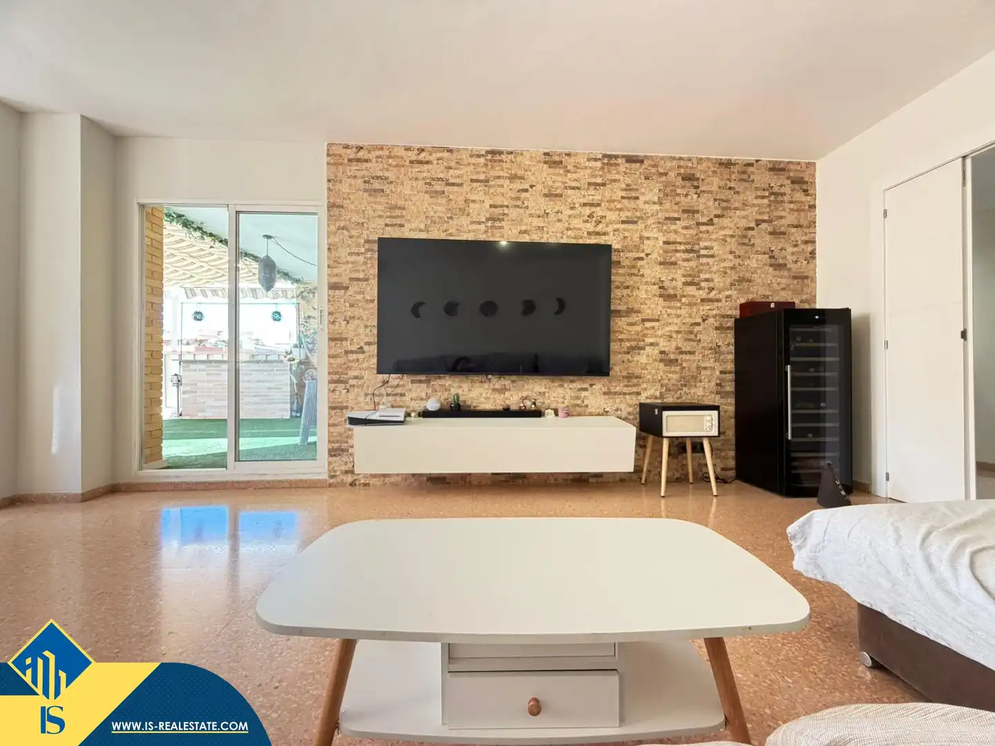 Sala d'estar de Pis en venda en Alicante / Alacant amb Aire condicionat, Terrassa i Traster