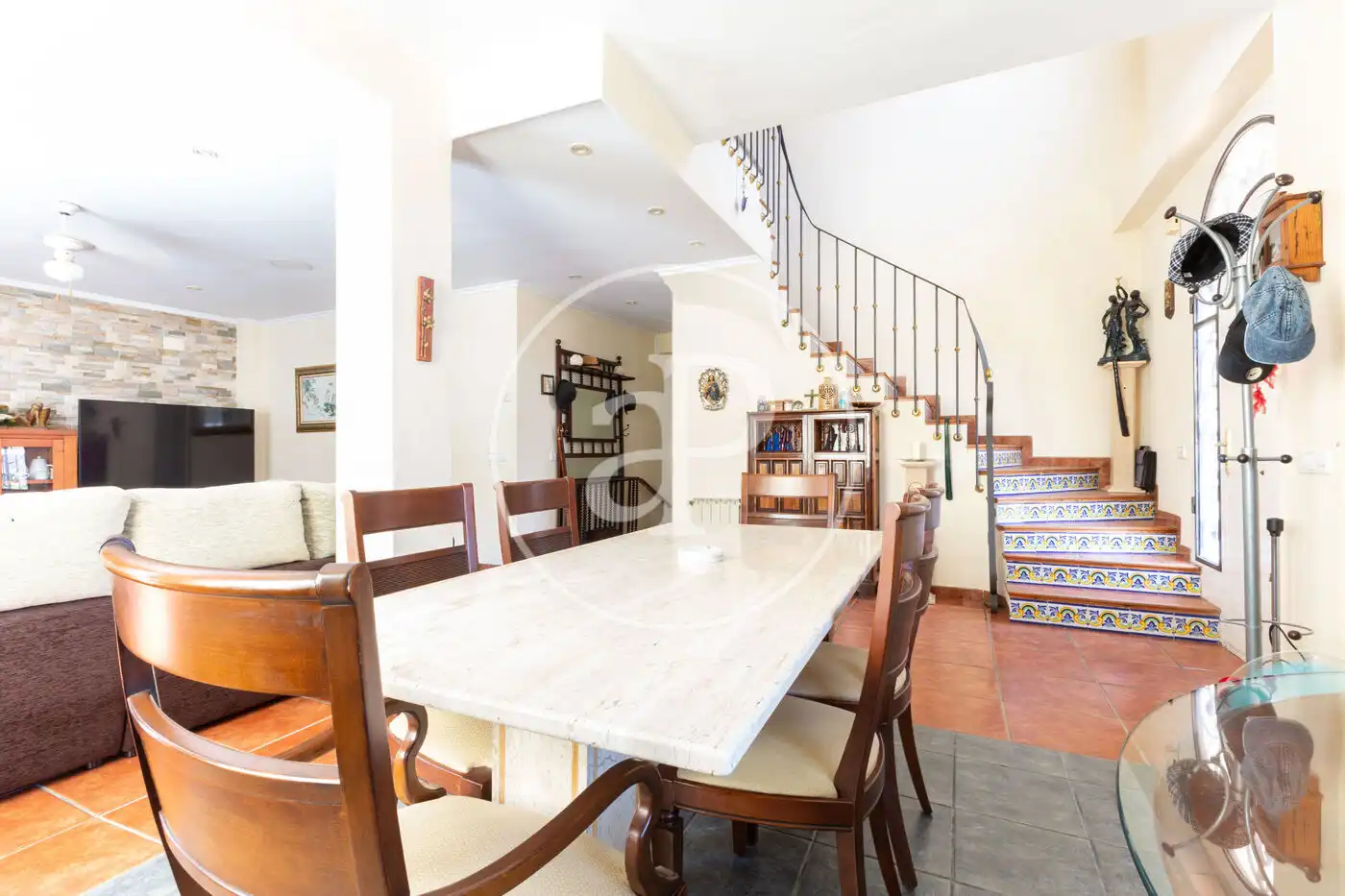 Comedor de Casa o chalet en venta en Chiva con Calefacción, Jardín privado y Terraza