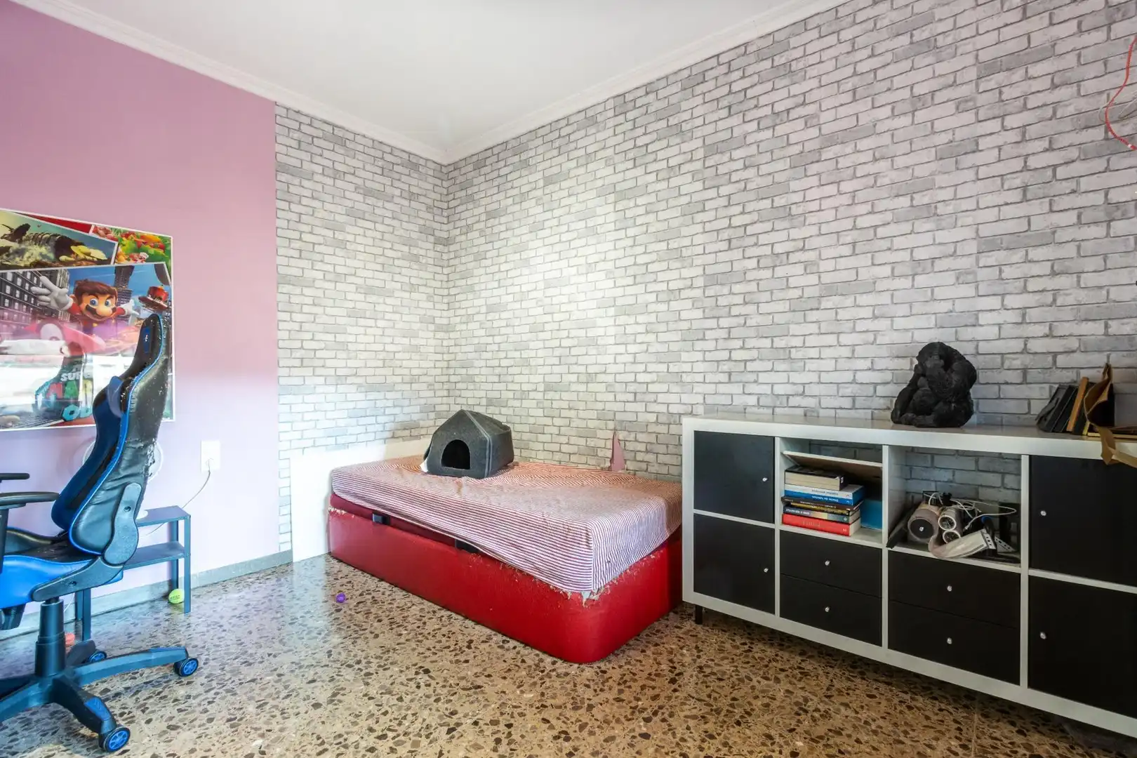Schlafzimmer von Einfamilien-Reihenhaus zum Verkauf in Terrassa mit Heizung und Terrasse