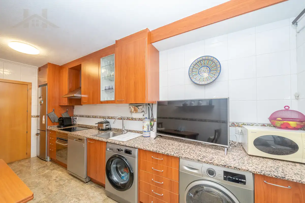Cocina de Casa adosada en venta en Moralzarzal con Aire acondicionado, Calefacción y Trastero