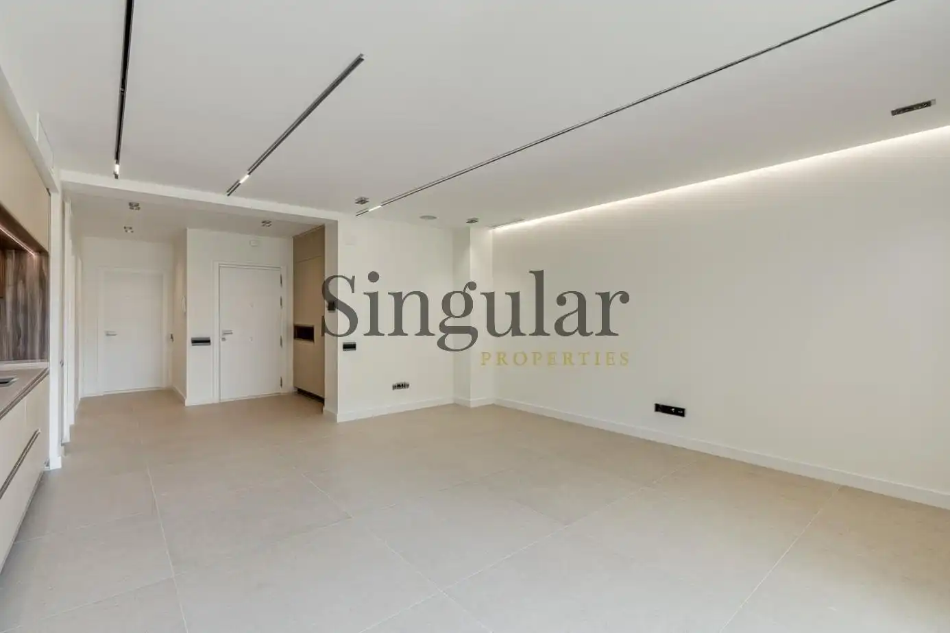 Sala de estar de Piso en venta en Barcelona con Aire acondicionado, Calefacción y Terraza