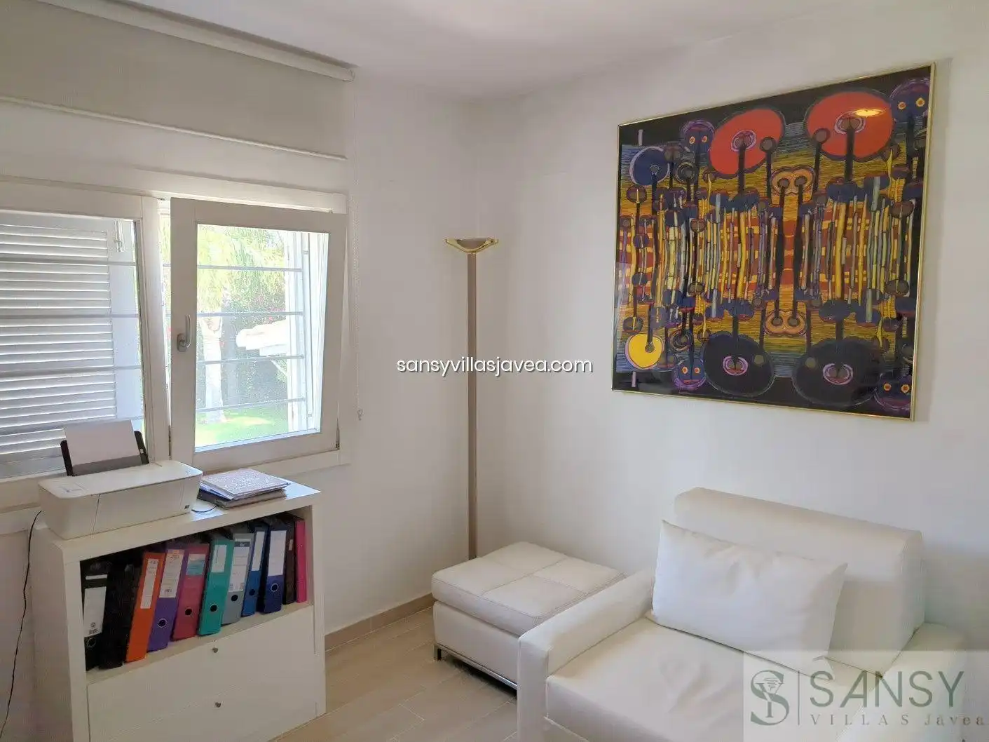 Sala d'estar de Casa o xalet en venda en Jávea / Xàbia amb Aire condicionat i Traster