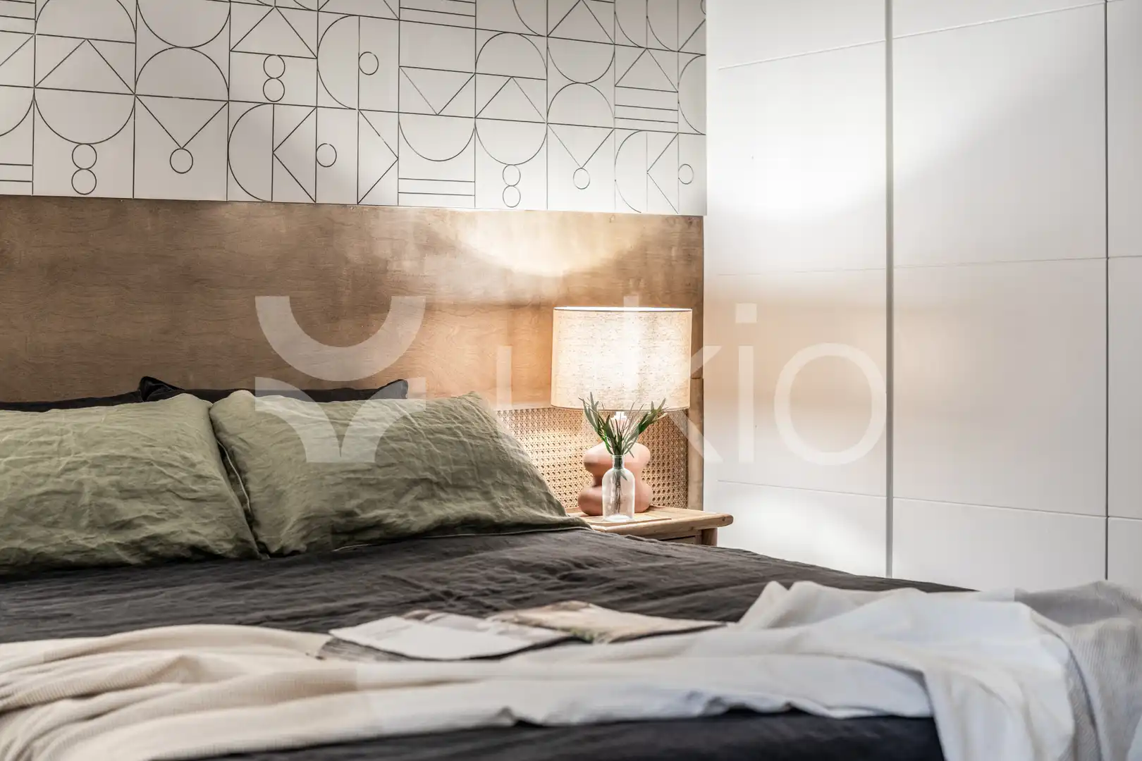Habitación de Apartamento de alquiler en Madrid con Aire acondicionado, Calefacción y Terraza