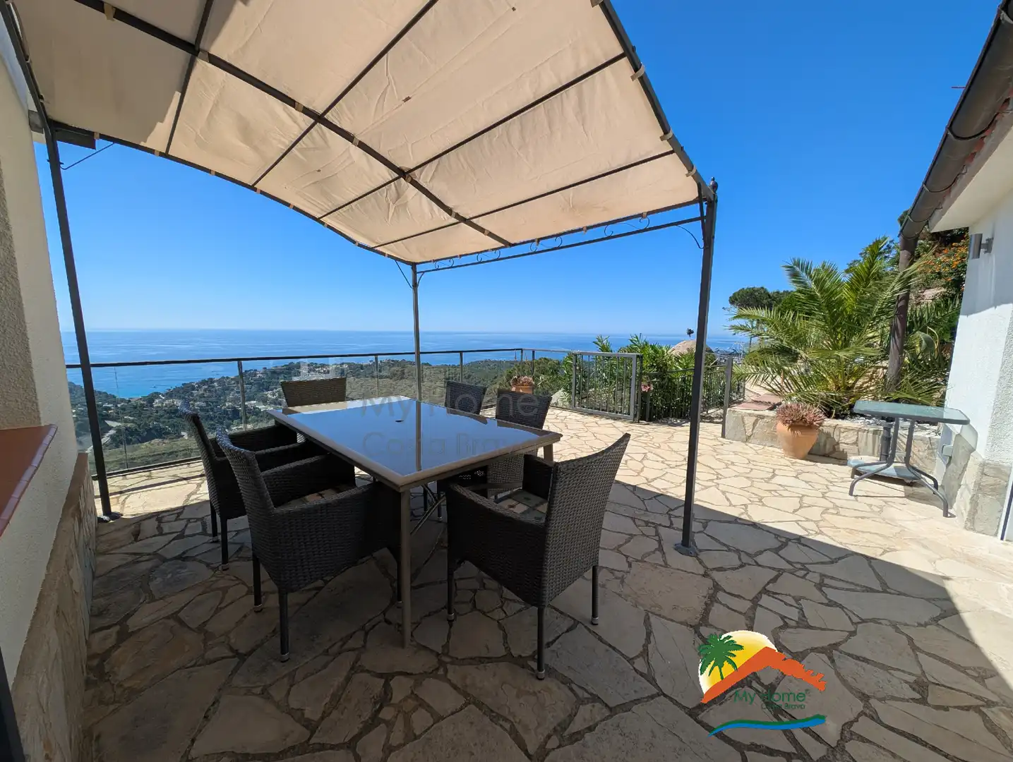 Terraza de Casa o chalet en venta en Lloret de Mar con Aire acondicionado, Calefacción y Jardín privado