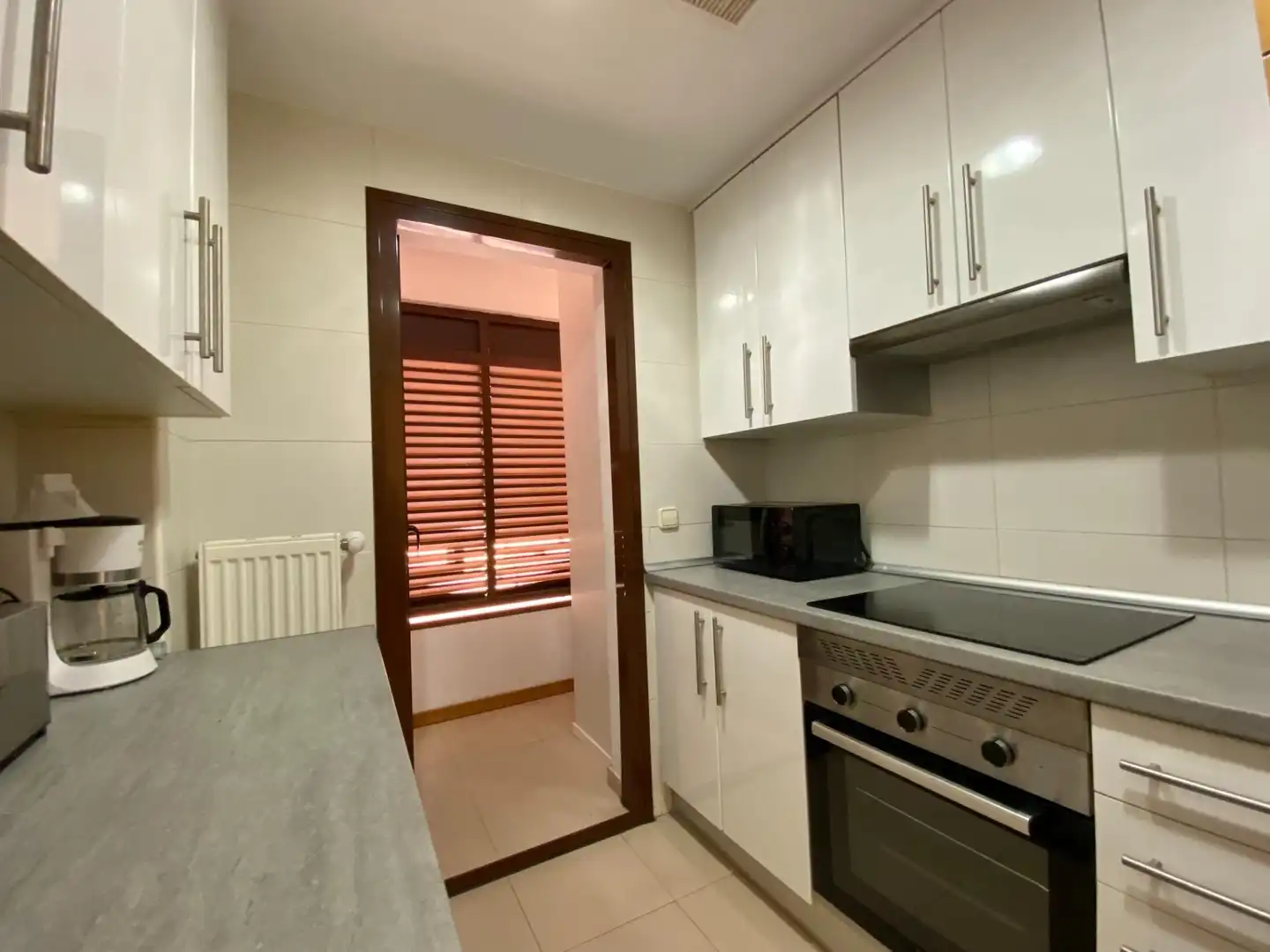 Cocina de Piso de alquiler en Madrid con Calefacción