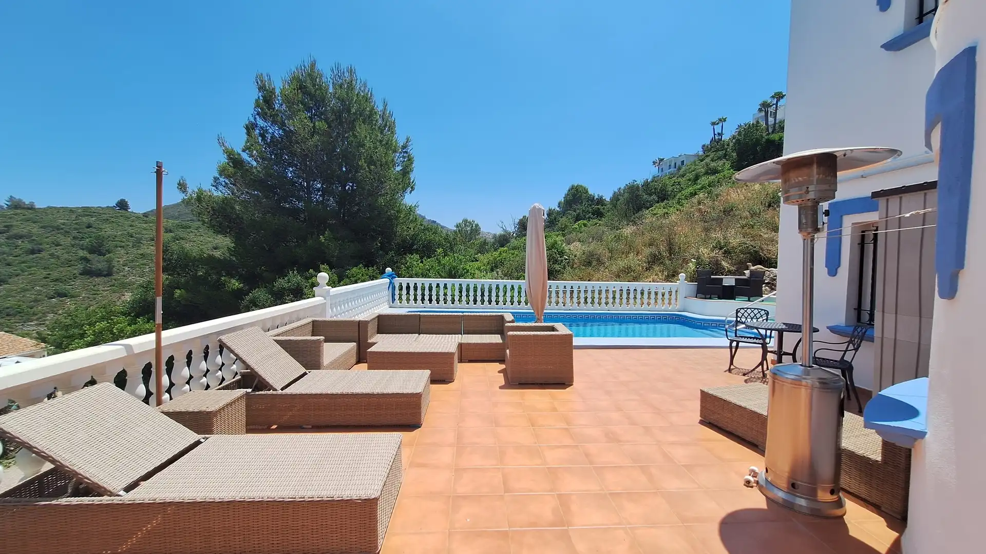 Terrace of Houses for sale in El Ràfol d'Almúnia  with Air Conditioner, Heating and Terrace