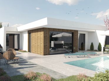 Xalet amb piscina en venda a Campo de Murcia