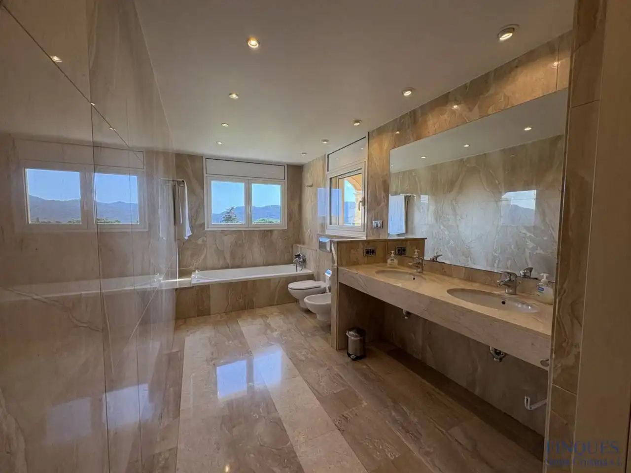 Baño de Casa o chalet en venta en Santa Cristina d'Aro con Aire acondicionado, Calefacción y Jardín privado