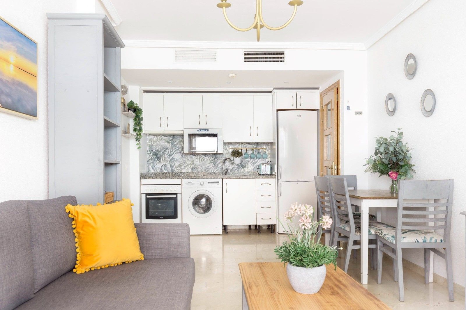 Kitchen of Apartment for sale in Benalmádena  with Air Conditioner, Heating and Terrace