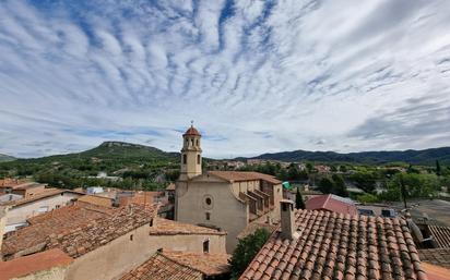 Exterior view of Single-family semi-detached for sale in La Pobla de Claramunt