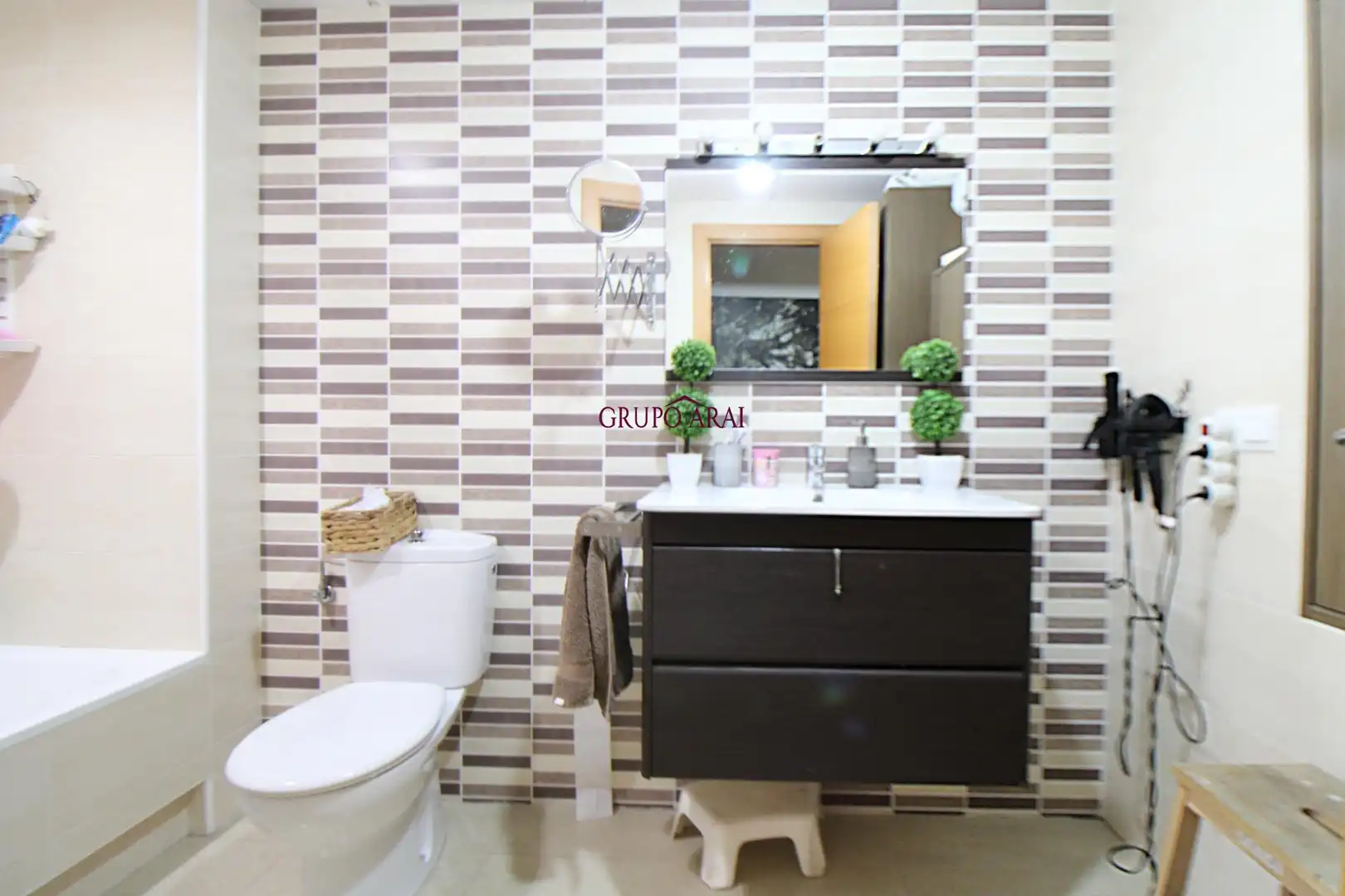 Badezimmer von Wohnung zum Verkauf in San Vicente del Raspeig / Sant Vicent del Raspeig mit Klimaanlage und Abstellraum