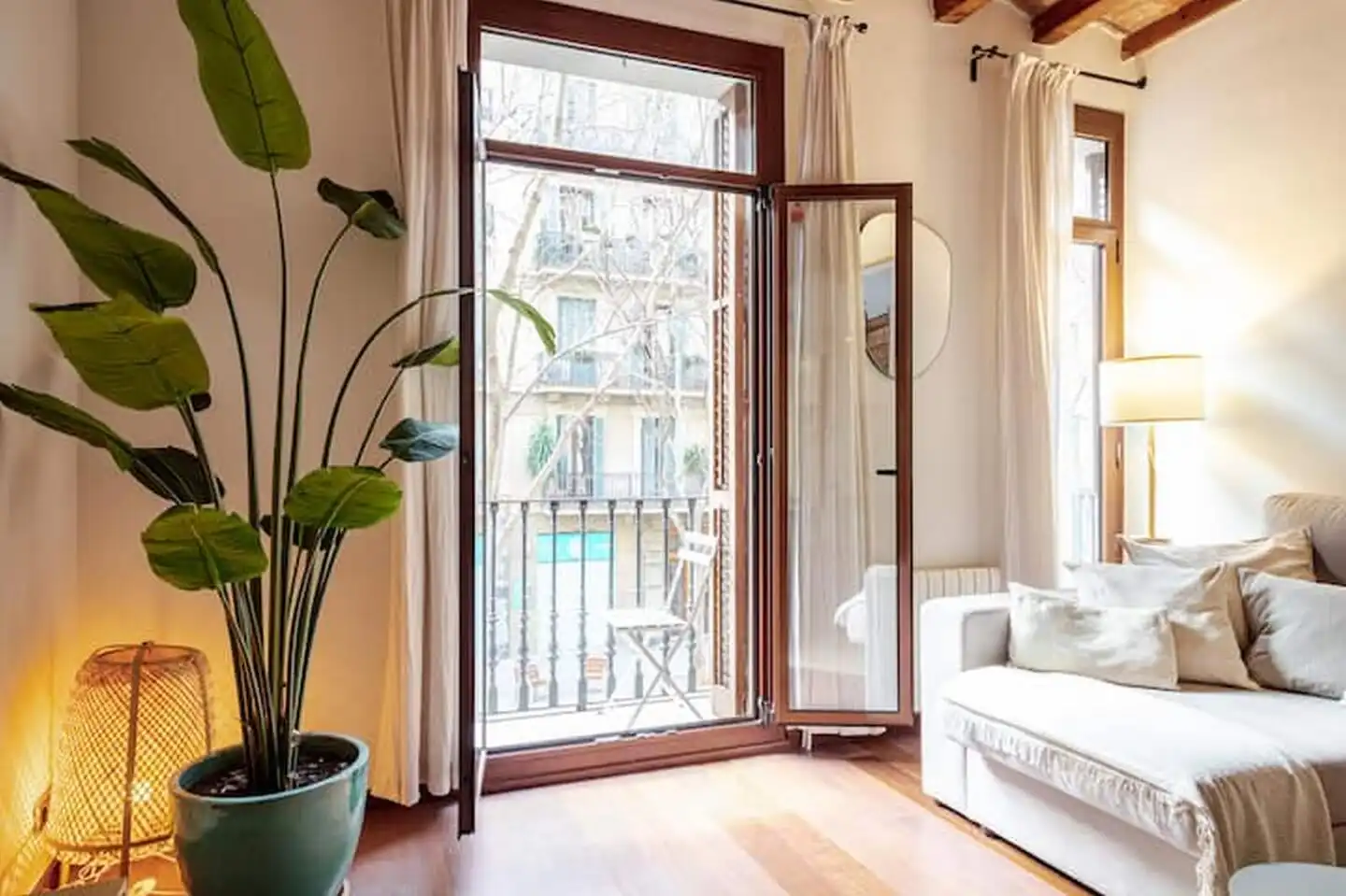 Terraza de Piso de alquiler en Barcelona