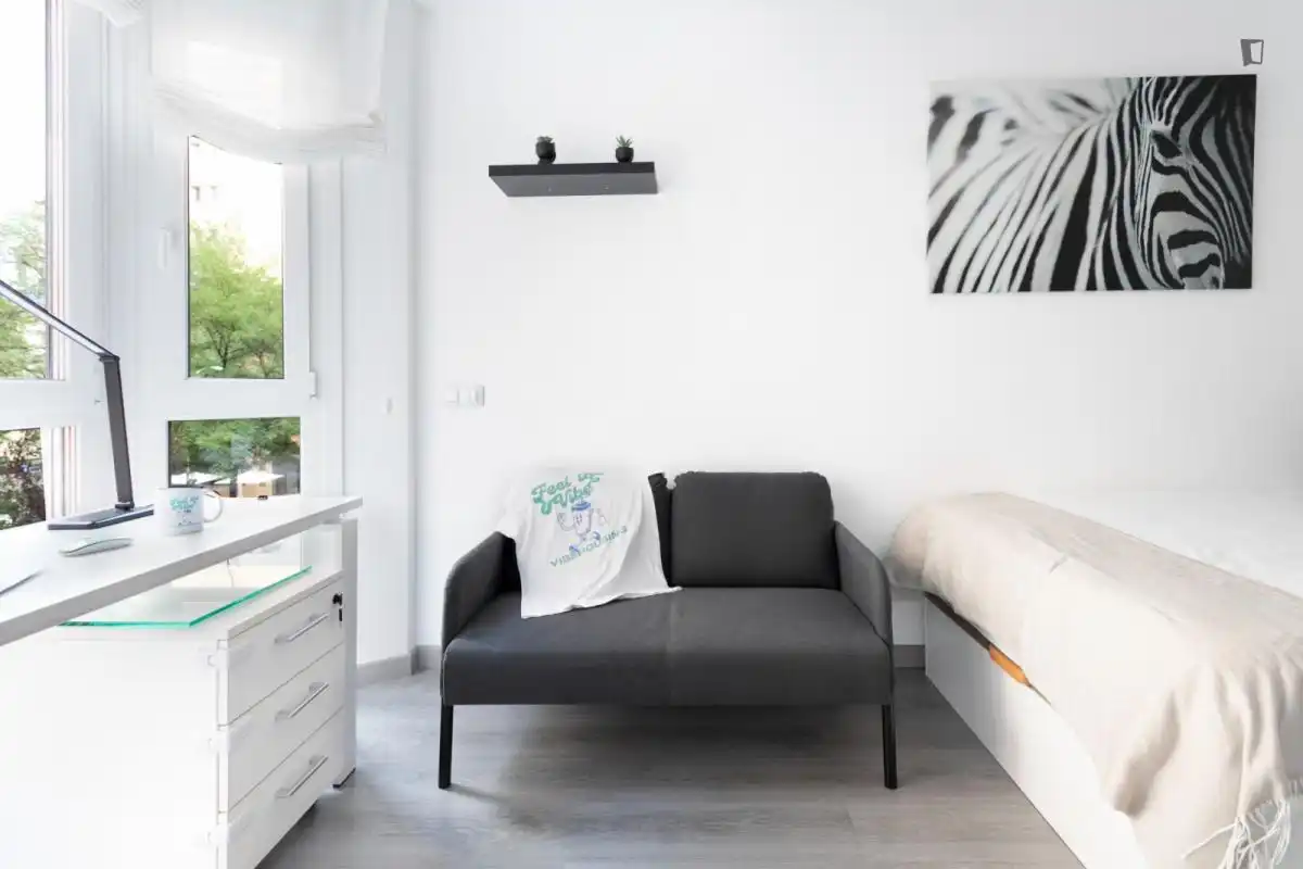 Bedroom of Apartments for rent in Madrid  with Heating, Furnished and Oven