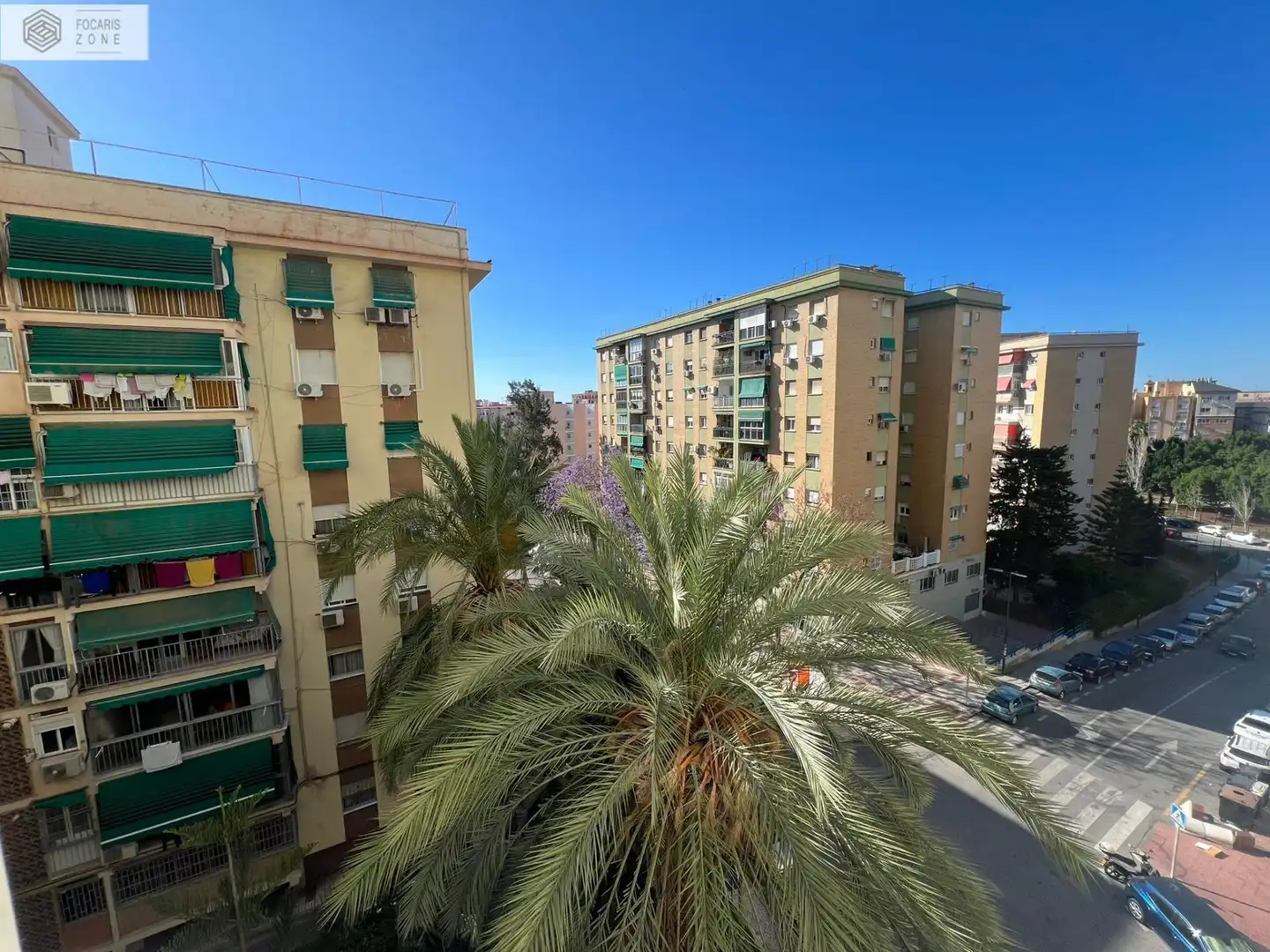 Exterior view of Flat for share in Málaga  with Terrace, Furnished and Balcony