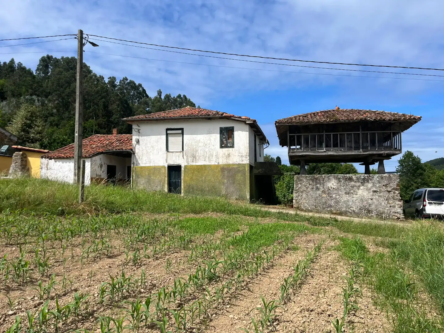 Vista exterior de Casa o xalet en venda en Cudillero