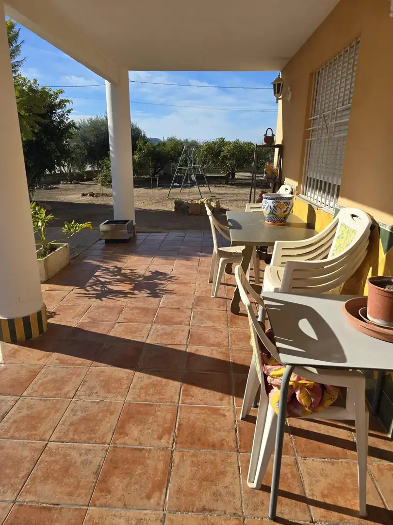 Garden of Houses for sale in San Vicente del Raspeig / Sant Vicent del Raspeig  with Air Conditioner, Private garden and Terrace