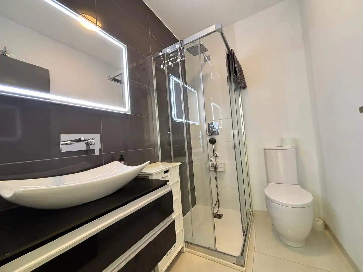 Bany de Apartament en venda en Pilar de la Horadada amb Aire condicionat, Calefacció i Moblat