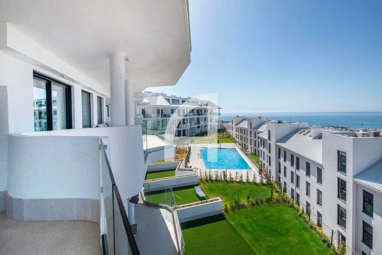 Terrace of Flat for sale in Fuengirola  with Air Conditioner, Heating and Parquet flooring
