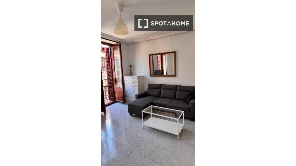 Exterior view of Flat to rent in  Madrid Capital  with Air Conditioner, Heating and Furnished