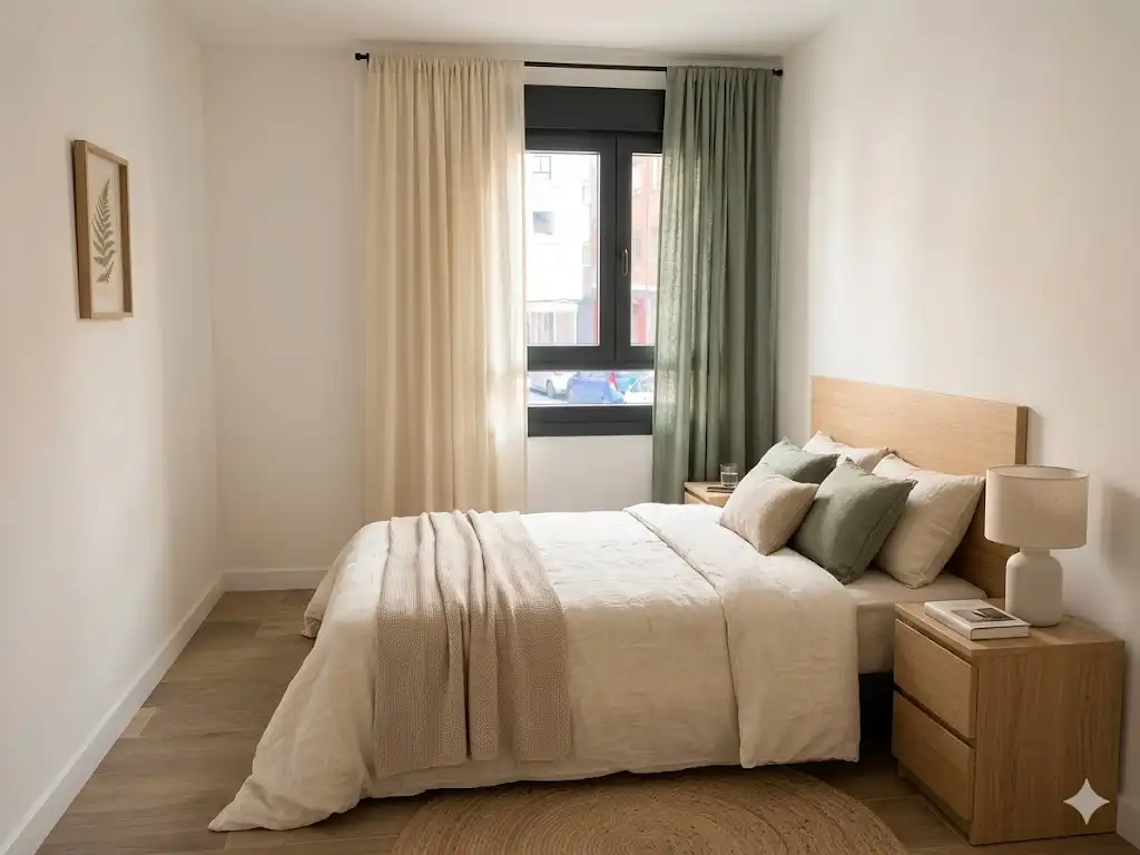 Habitación de Apartamento de alquiler en Gijón  con Calefacción, Parquet y Trastero