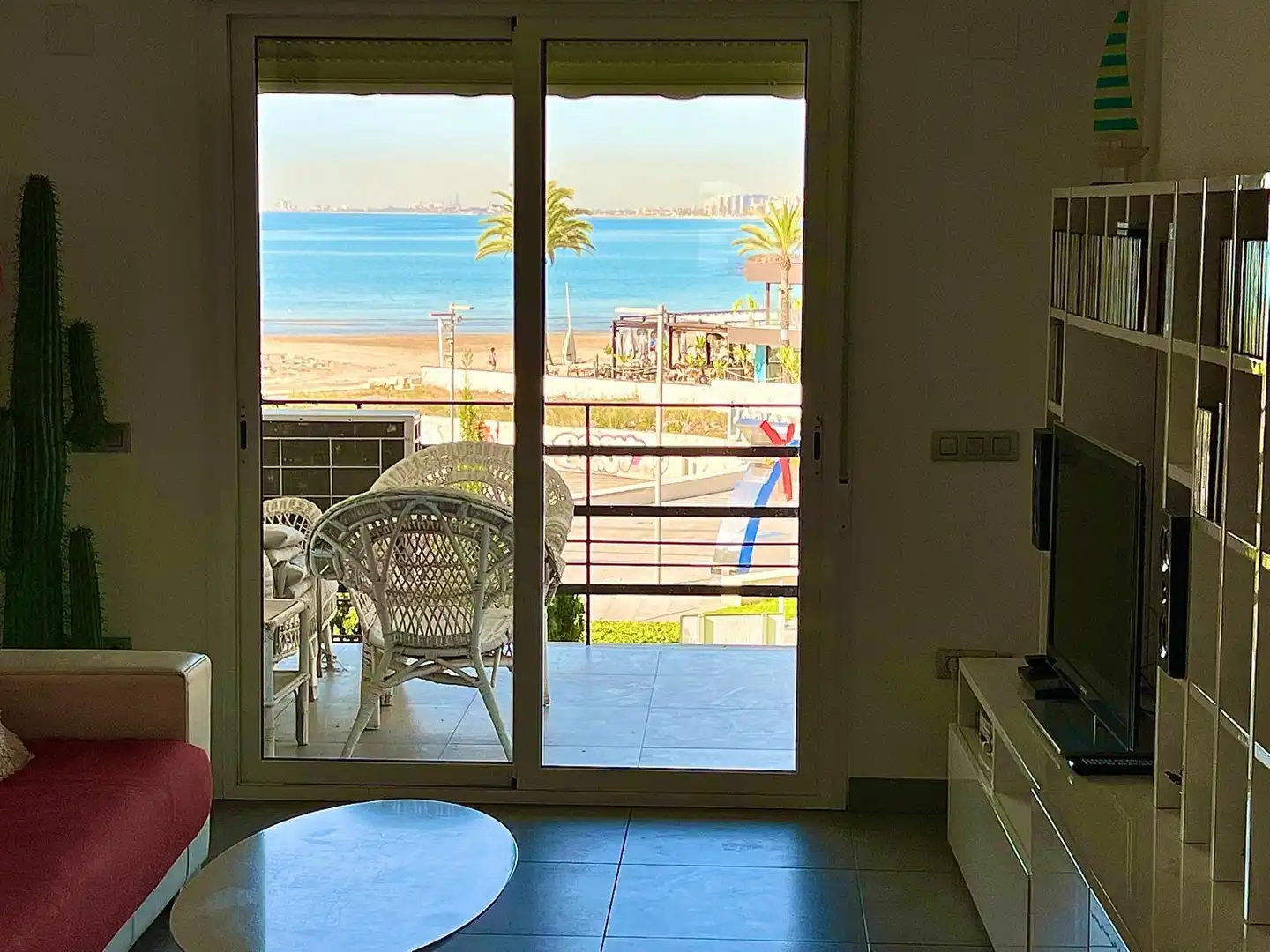 Dormitori de Apartament en venda en Benicasim / Benicàssim amb Parquet, Moblat i Rentadora