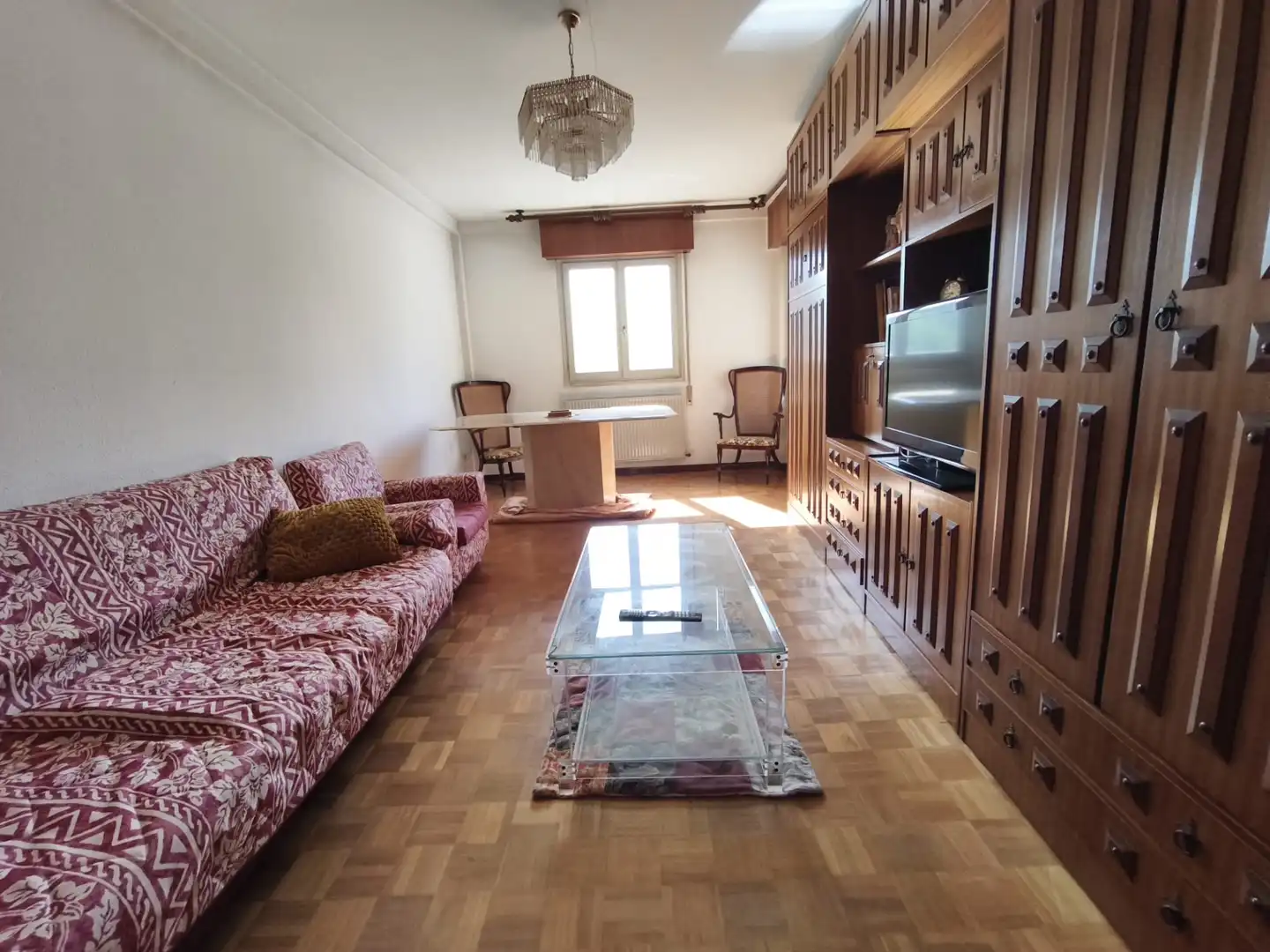 Sala de estar de Piso en venta en Ziordia con Terraza, Amueblado y Balcón
