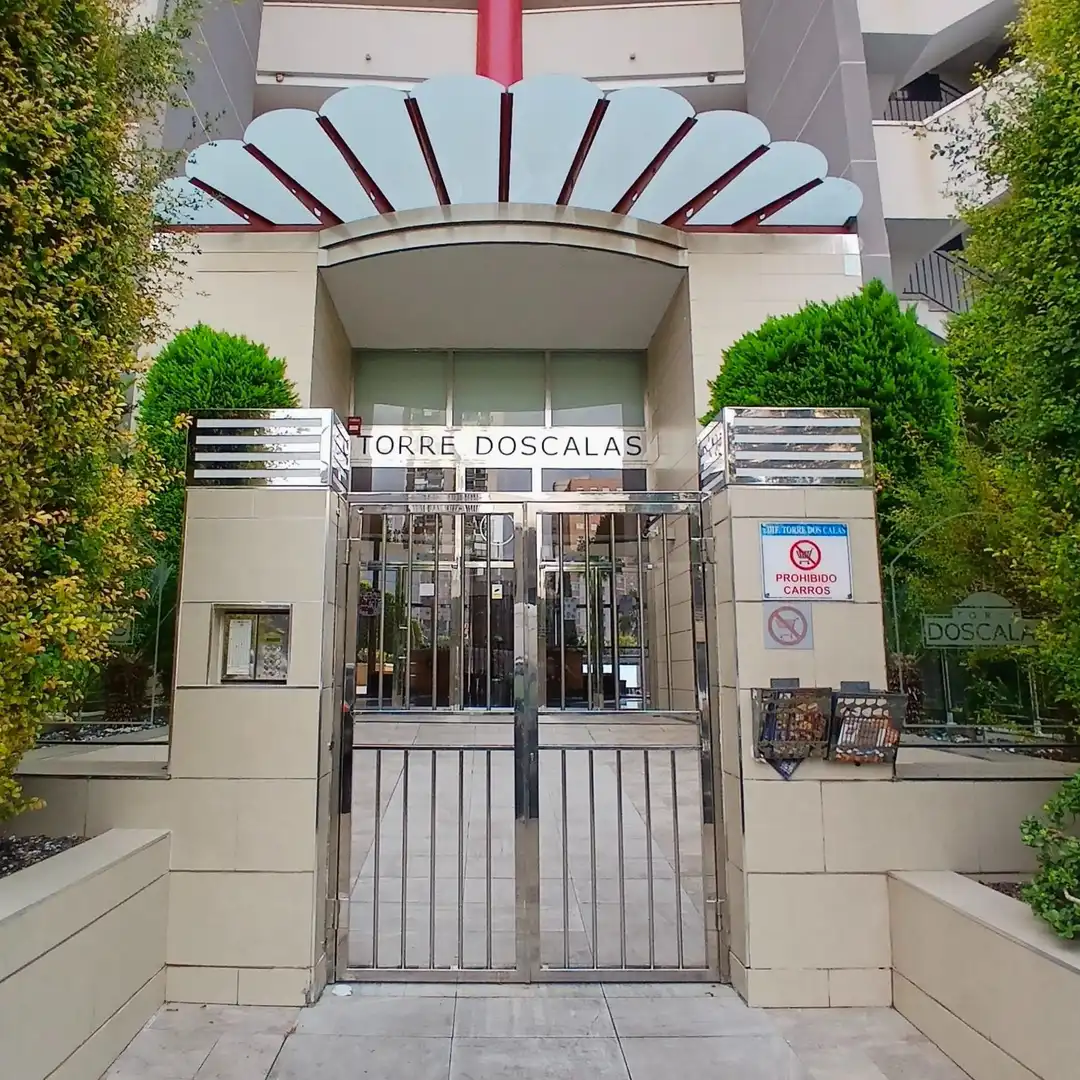 Exterior view of Flat for sale in Finestrat  with Private garden and Community pool