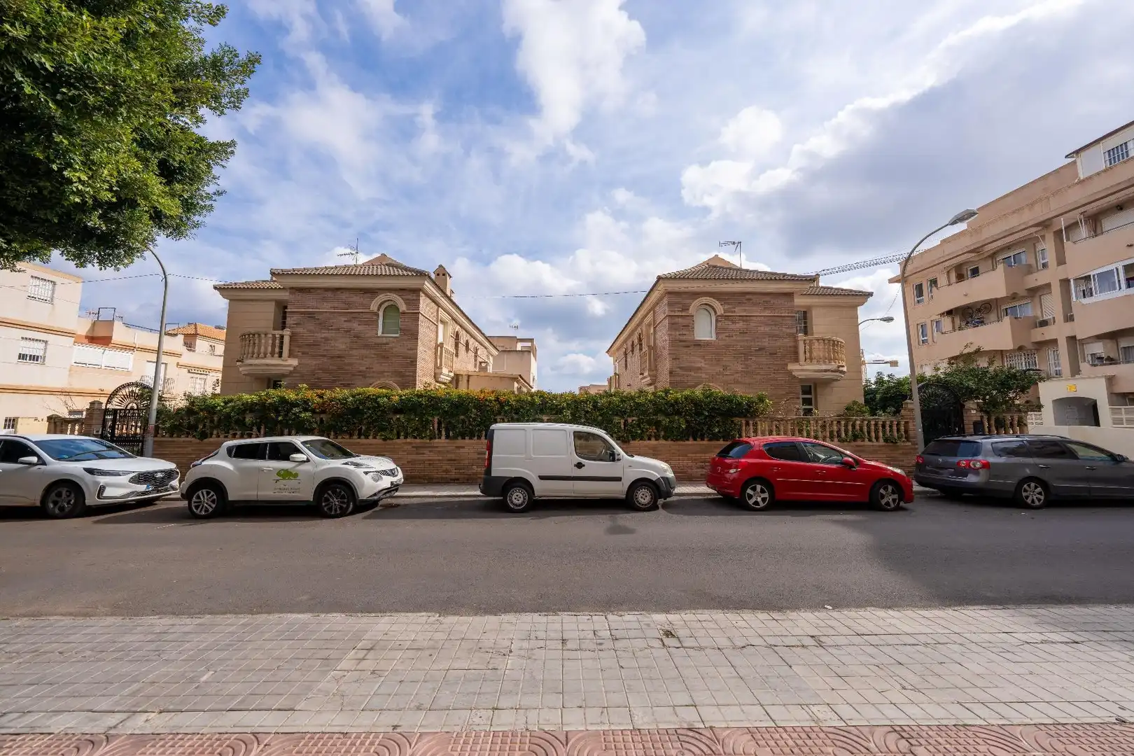 Exterior view of Houses for sale in Roquetas de Mar  with Air Conditioner, Private garden and Terrace