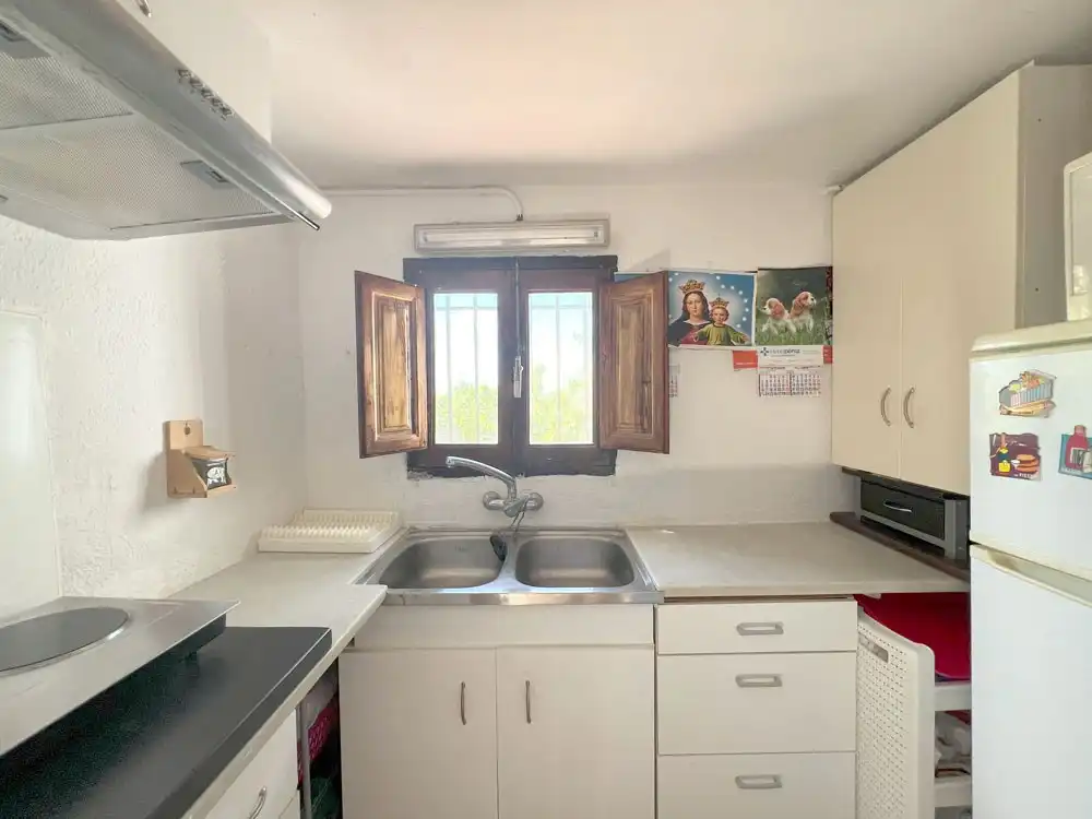 Cocina de Casa o chalet en venta en Cabra del Camp con Terraza, Trastero y Amueblado