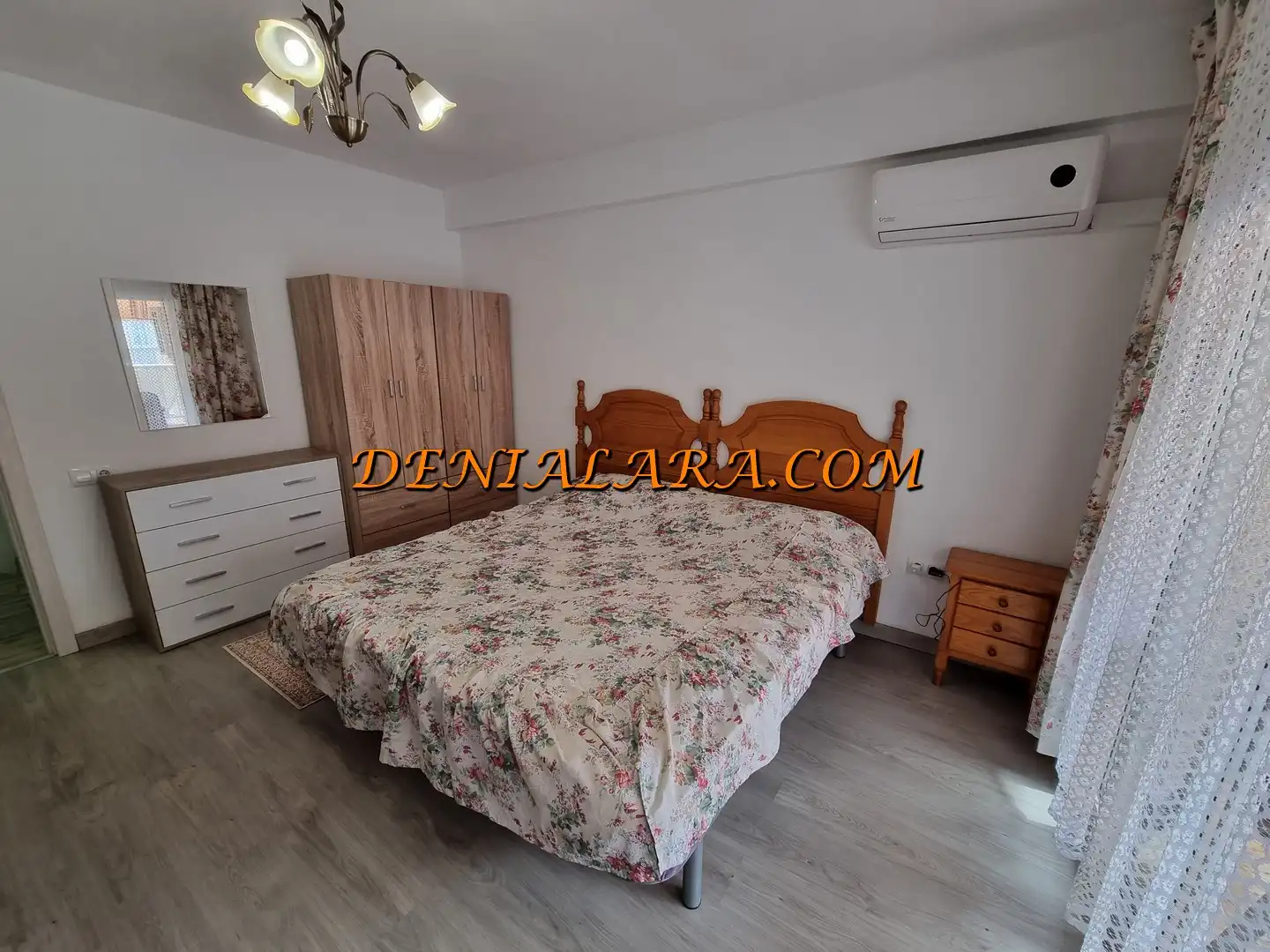 Bedroom of Flat for sale in Dénia  with Air Conditioner, Terrace and Furnished