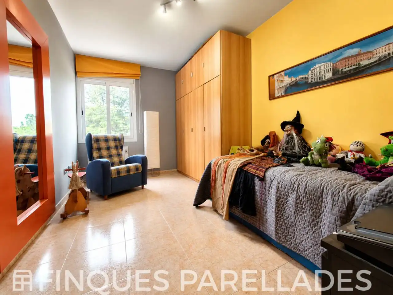 Bedroom of Houses for sale in Canyelles  with Air Conditioner, Heating and Private garden