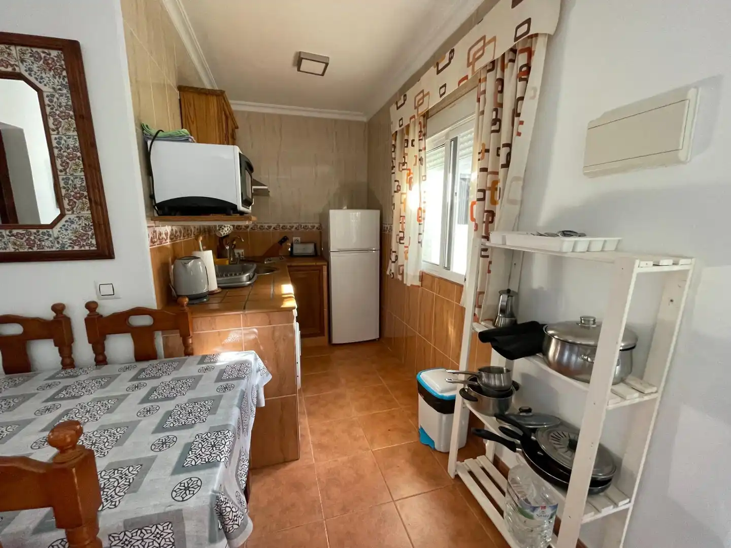 Cuina de Finca rústica en venda en Tarifa amb Aire condicionat, Calefacció i Jardí privat
