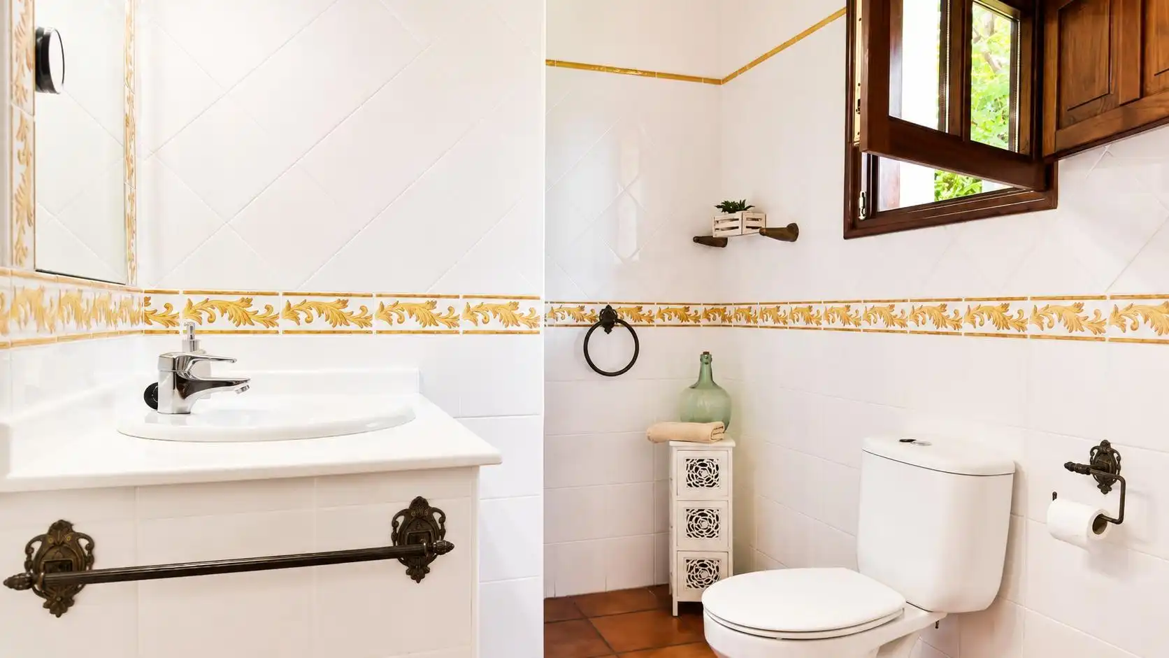 Baño de Casa o chalet en venta en Ruiloba con Calefacción, Jardín privado y Terraza