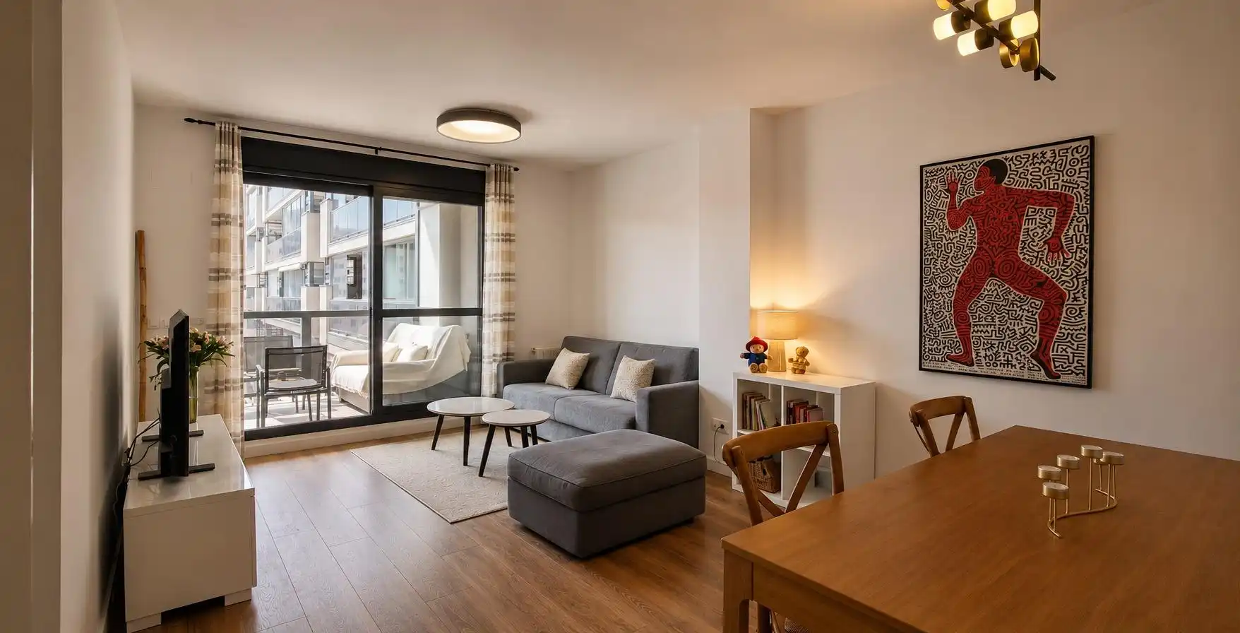 Living room of Apartments for sale in Alicante / Alacant  with Air Conditioner, Heating and Terrace