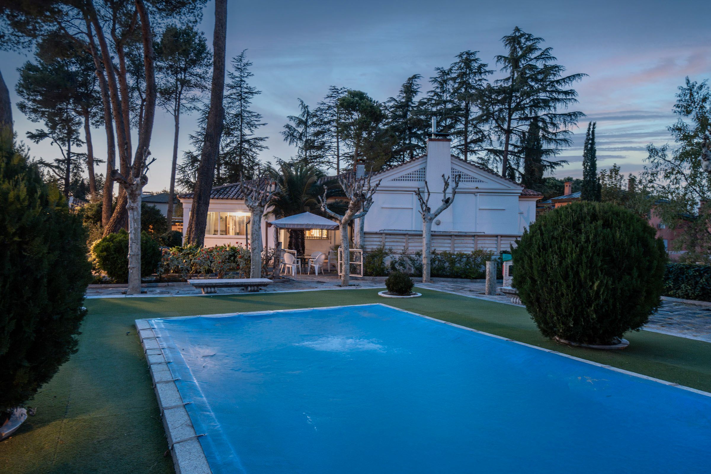 Jardí de Casa o xalet en venda en  Madrid Capital amb Aire condicionat, Calefacció i Jardí privat
