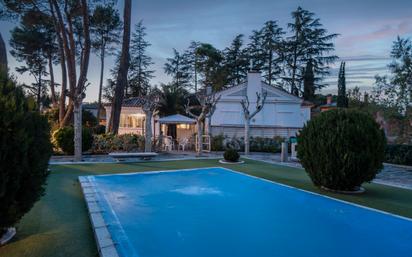 Garden of House or chalet for sale in  Madrid Capital  with Air Conditioner, Heating and Private garden