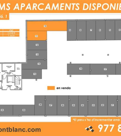 Foto 2 de Garaje en venta en Carrer de L'estació, 1, Montblanc, Tarragona