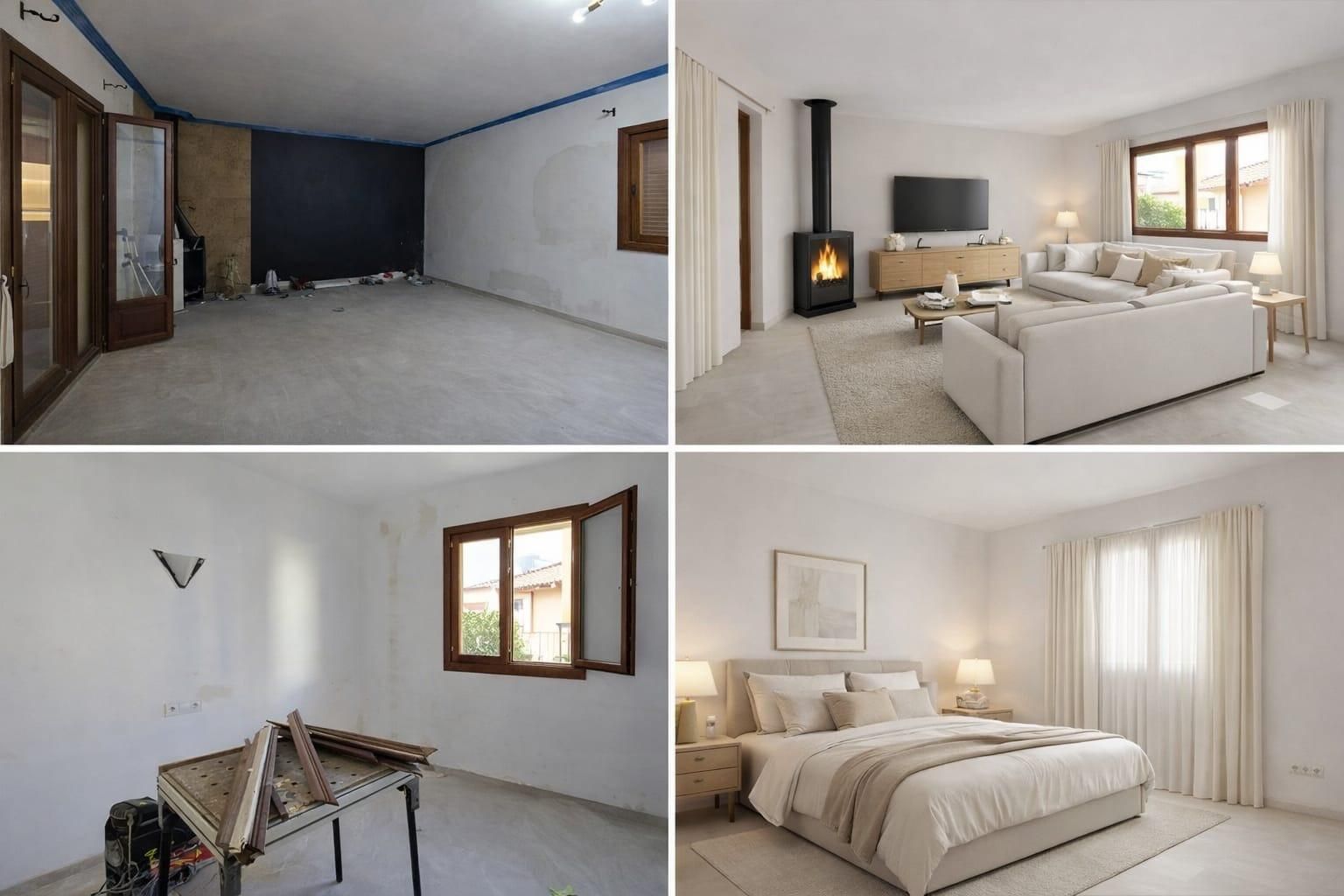 Sala d'estar de Casa adosada en venda en Lloseta amb Terrassa i Traster